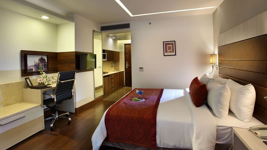Studio at Mahagun Sarovar Portico Vaishali, best hotels in vaishali 2