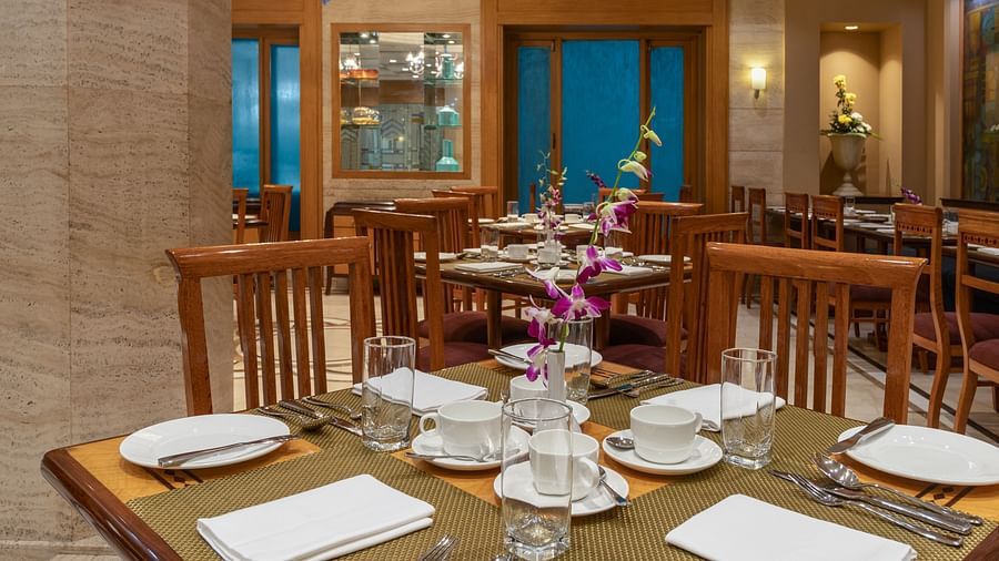 Kalupur Restaurant Table Closeup