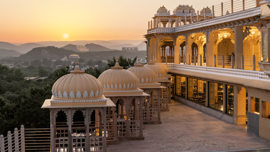 Exterior image of Chunda Palace, Udaipur