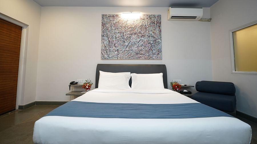 An image of a bedroom with king size bed - Argo By Trance, Goa