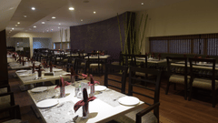 Dimple restaurant at Hotel Daspalla Visakhapatnam