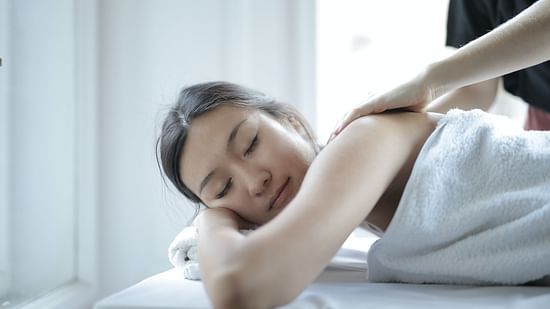 person getting a massage 