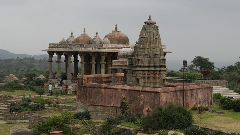 Exterior of the Trikuta Temple Inside the Kumbhalgarh Fortress