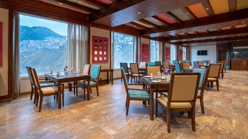 A glimpse of Cafe Vindhyas, a South Indian restaurant in Shimla - The Orchid Hotel Shimla