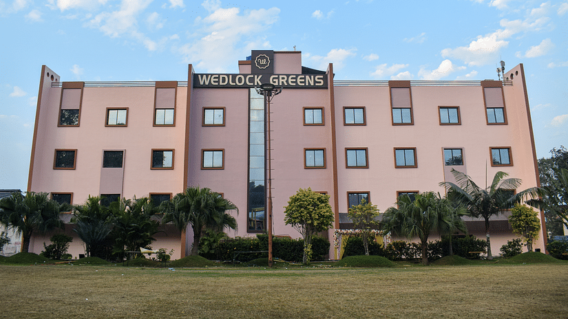 The front-view of Wedlock Greens pictured during the day - Wedlock Greens Hotel & Resorts