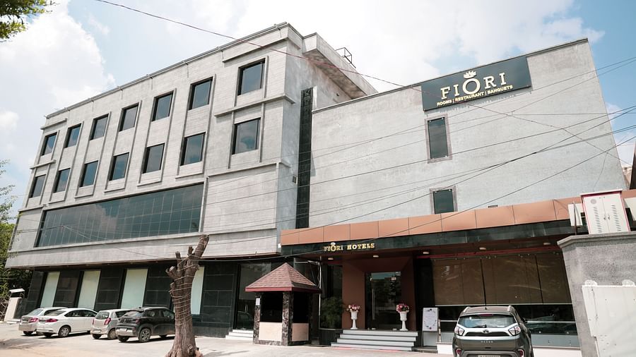 Facade of Fiori Hotel, Jaipur