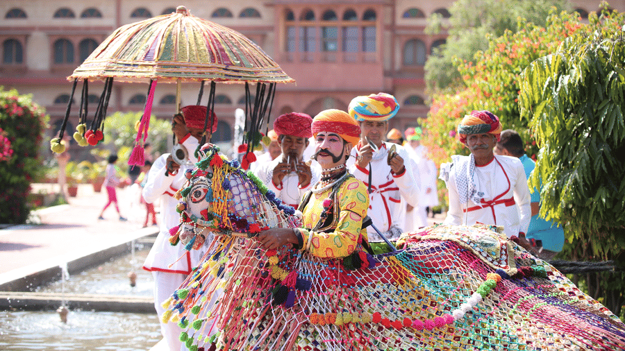 Holi Celebrations @ Umaid Palace, Dausa 8