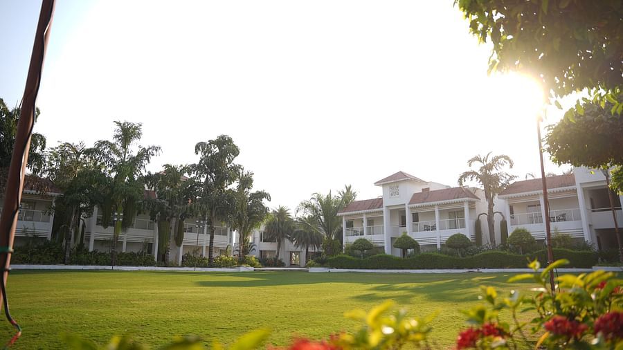 Main Lawn Side View