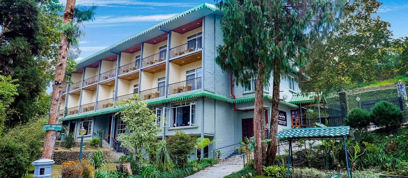 facade image of summit barsana resort and spa in kalimpong