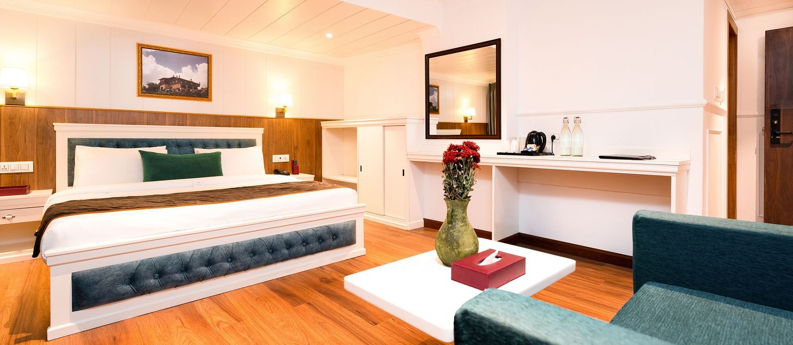 premium view room with sofa cum bed