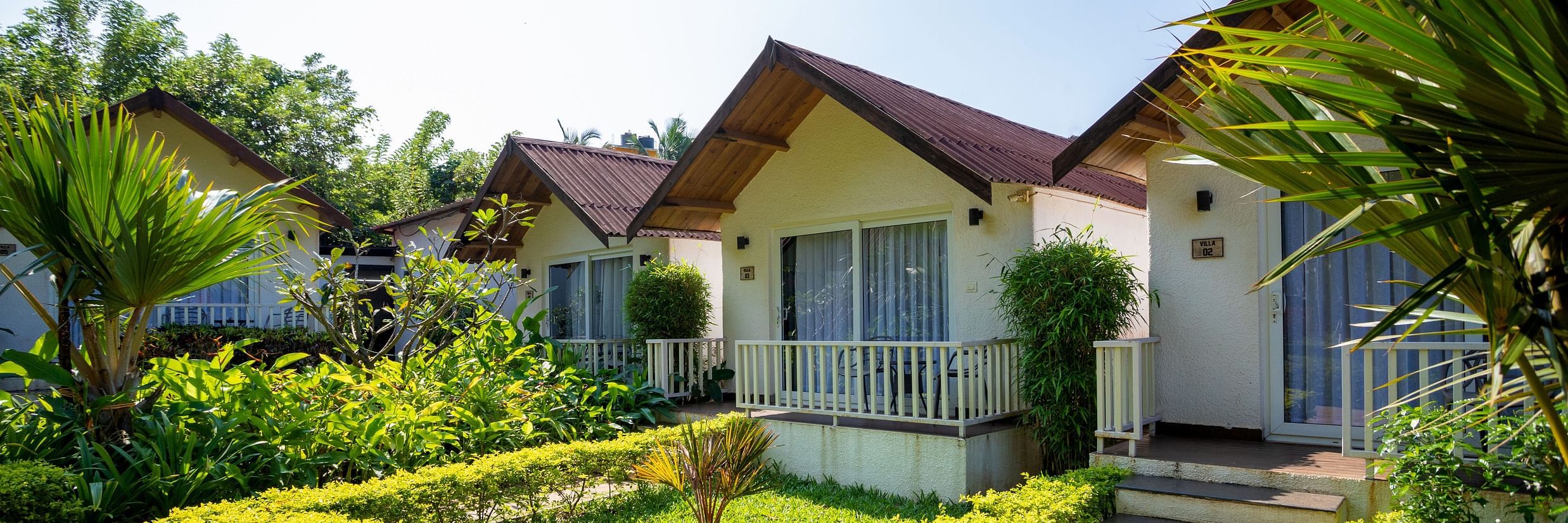 cottage view at white wood resort and spa - White Wood Resort, Morjim