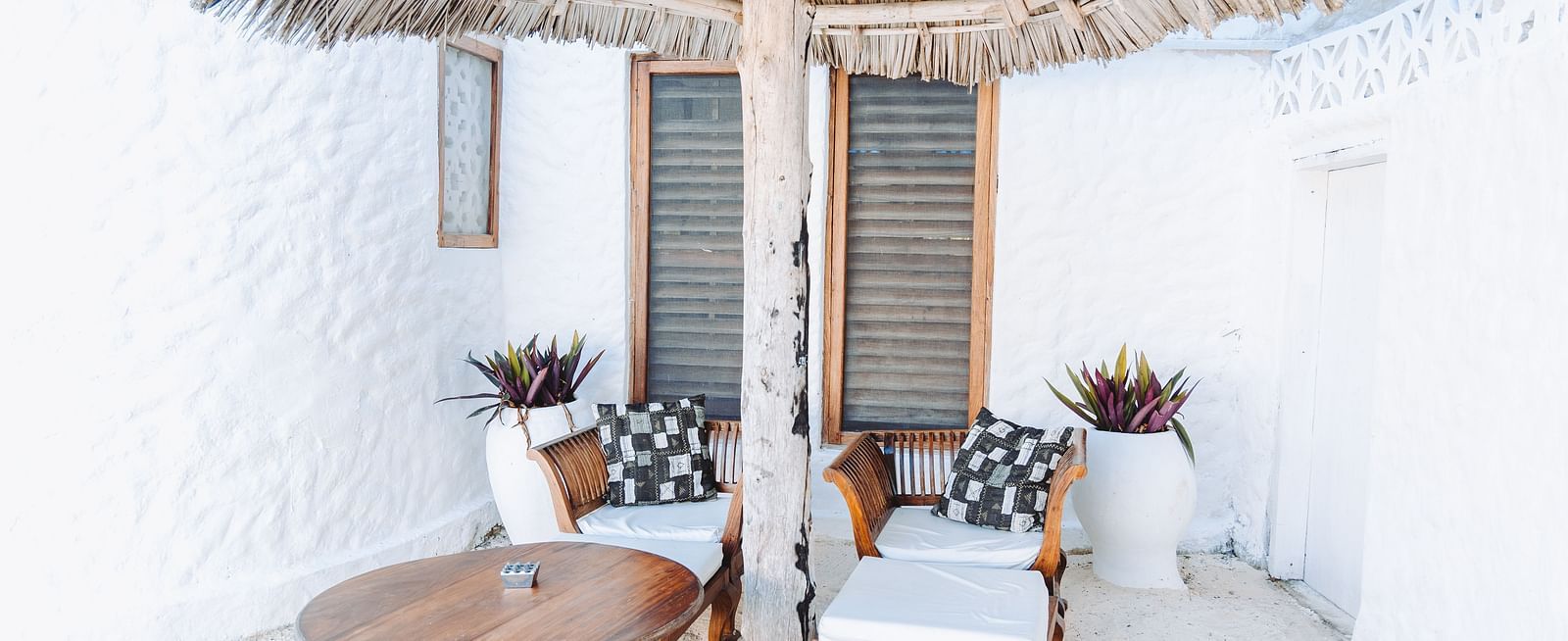Monsoon Villa Pool side seating