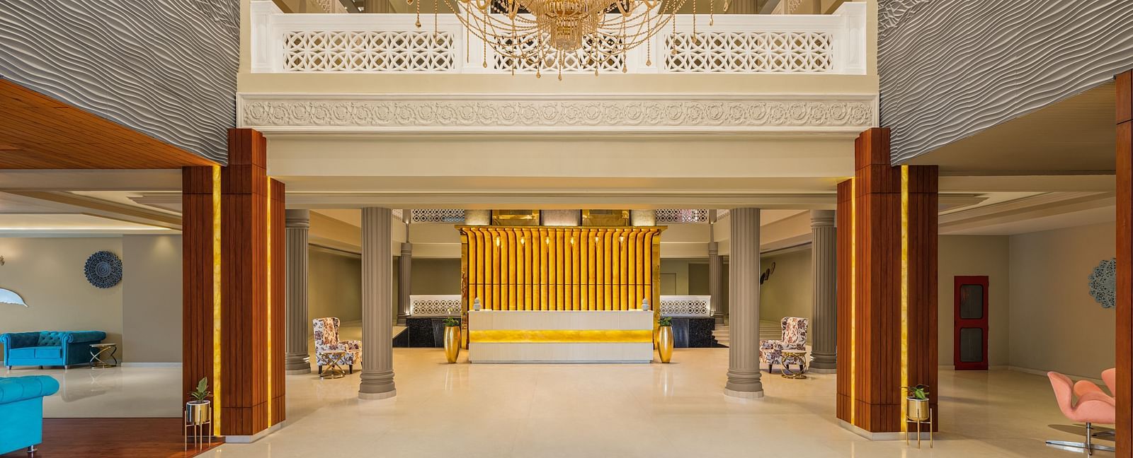 An overview of the Lobby - Essentia Luxury Resort & Spa, Udaipur