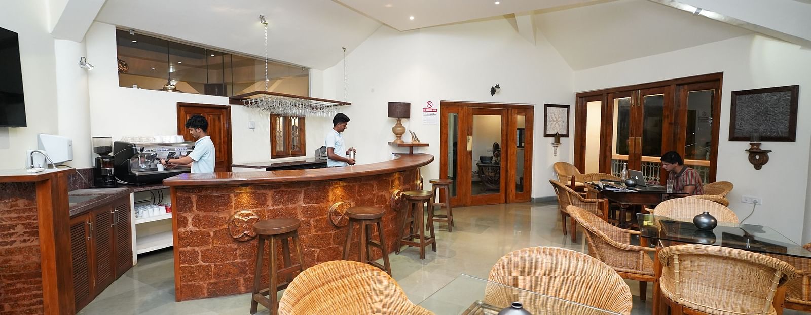 An image of a restuarant at Argo By Trance, Goa