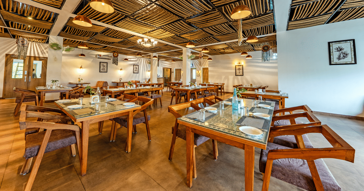 Himalayan Spices restaurant interior at The Mallard Corbett