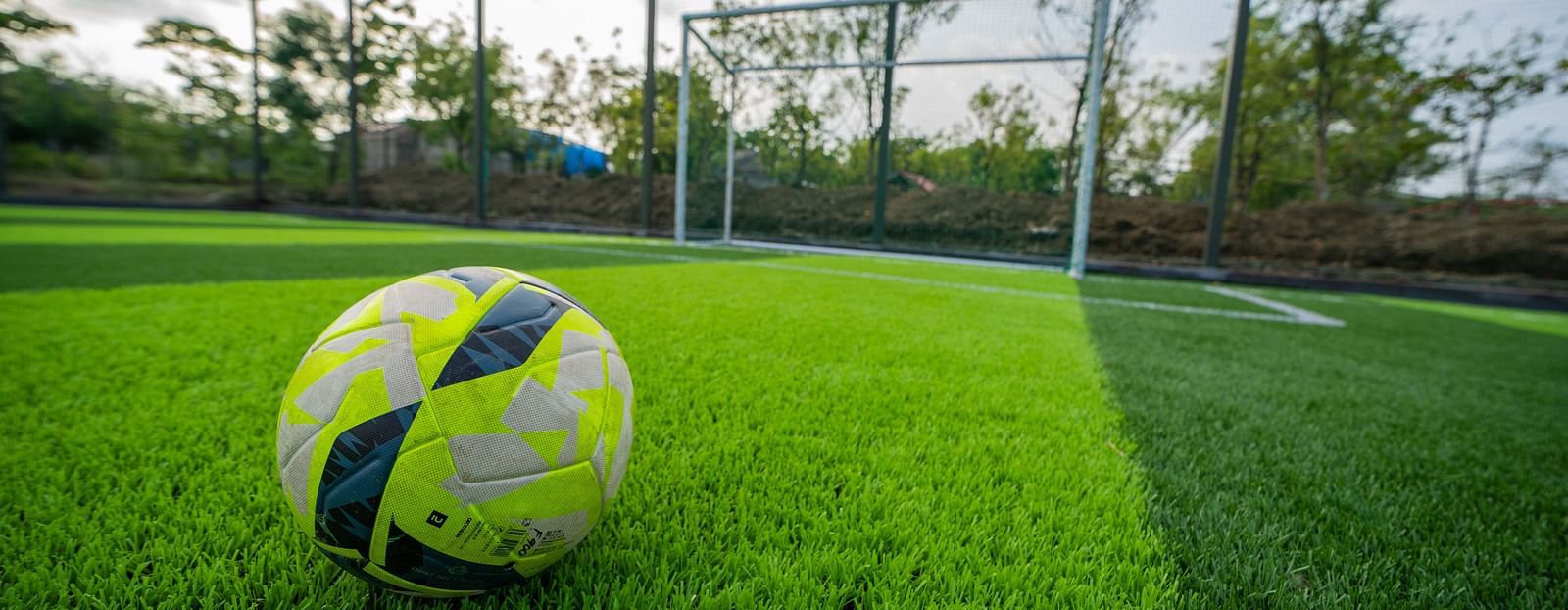 An image of a football turf  - Trance Veechika Resort