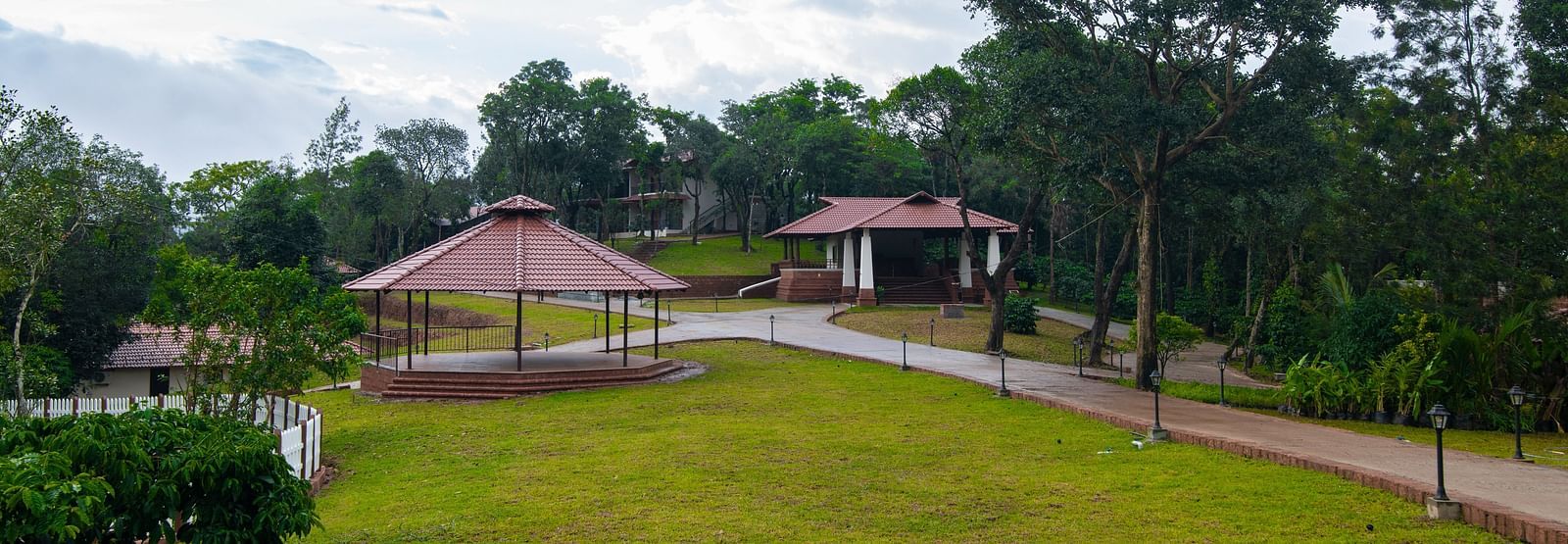 outdoor lawn - Tapovana, Sakleshpura
