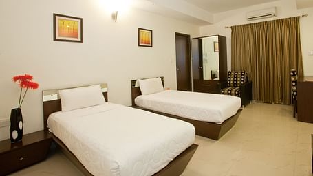 Serenity Inn  Club Room Hotel Niche Suites by Serenity Domlur Bangalore 1