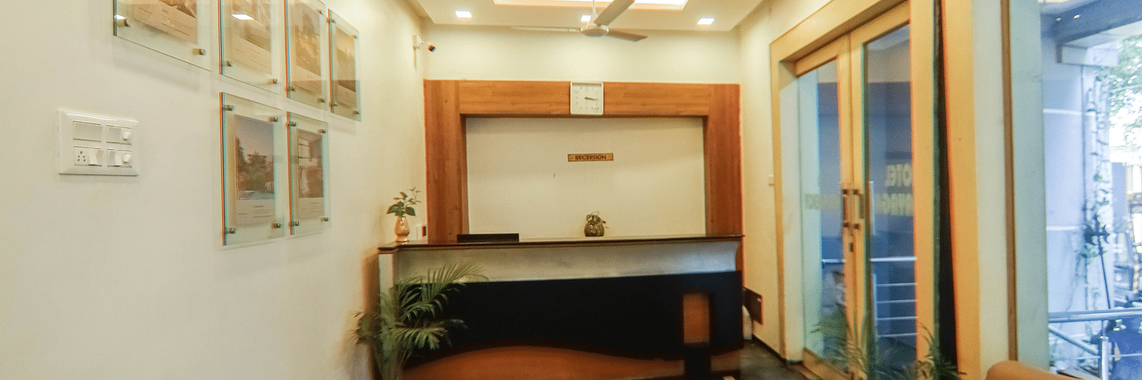 RECEPTION FRONT VIEW