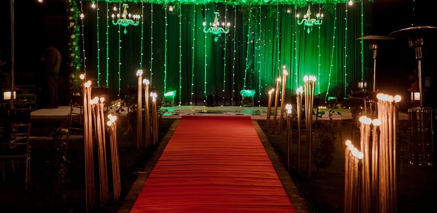 Sangeet @ Temple Lawns - 4- Destination Wedding Resorts in Jaipur