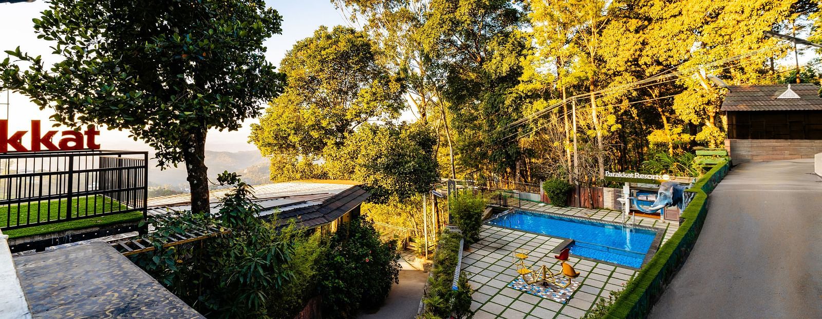 Swimming Pool at Parakkat Nature Hotel and Resorts, Munnar 1