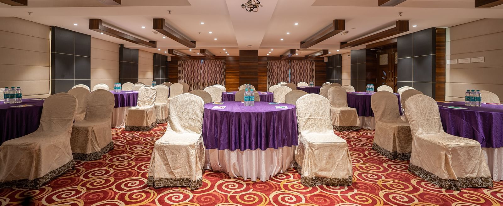 An image of the Opal hall at The President Hotel, Hubli