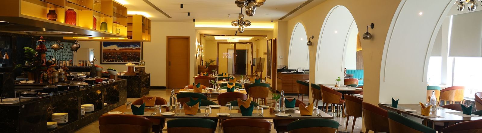 Sip on refreshing cocktails while enjoying the cosy ambience of The bar in Chennai.