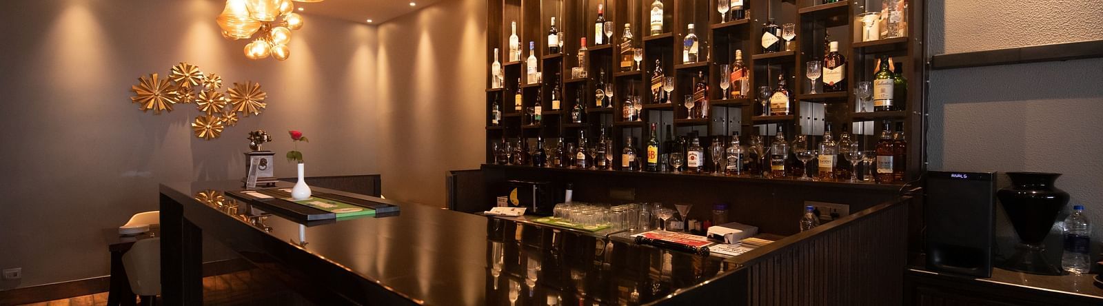 Overview of the Amrapali Bar Counter - The Cindrella Hotel, Siliguri