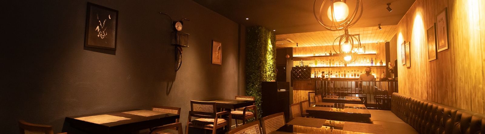 Seating arrangements inside recoil - The Cindrella Hotel, Siliguri