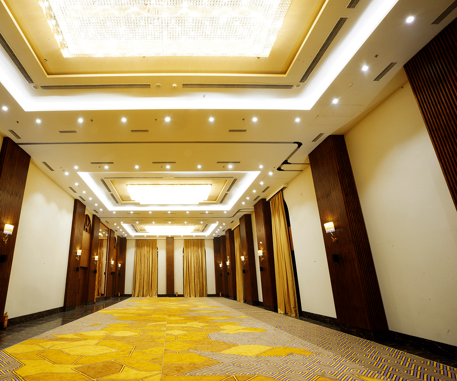 empty banquet hall - Hotel Polo Towers, Agartala