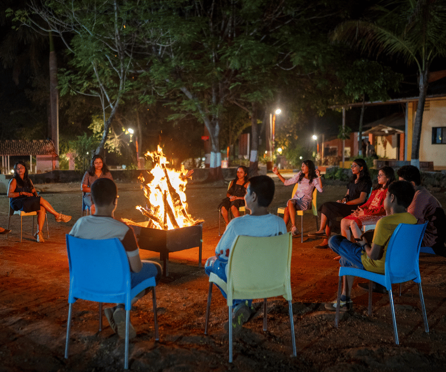 Camp fire