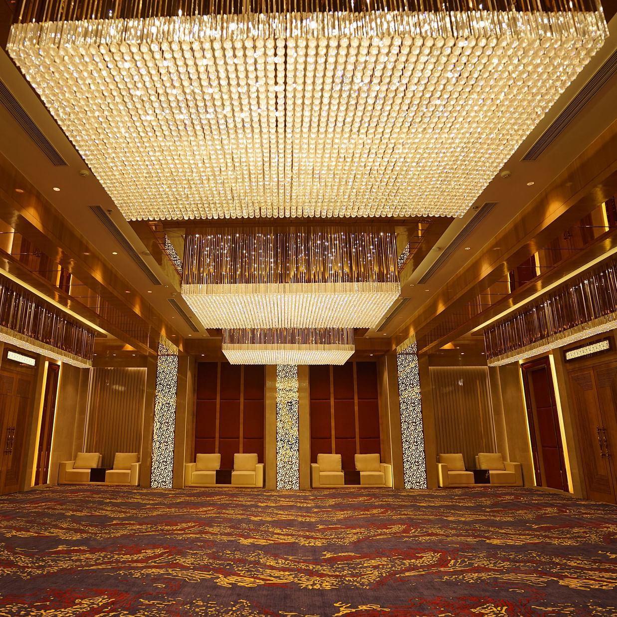interior of best western banquet hall