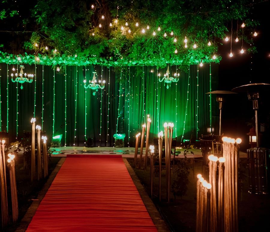 Sangeet @ Temple Lawns - 4- Destination Wedding Resorts in Jaipur