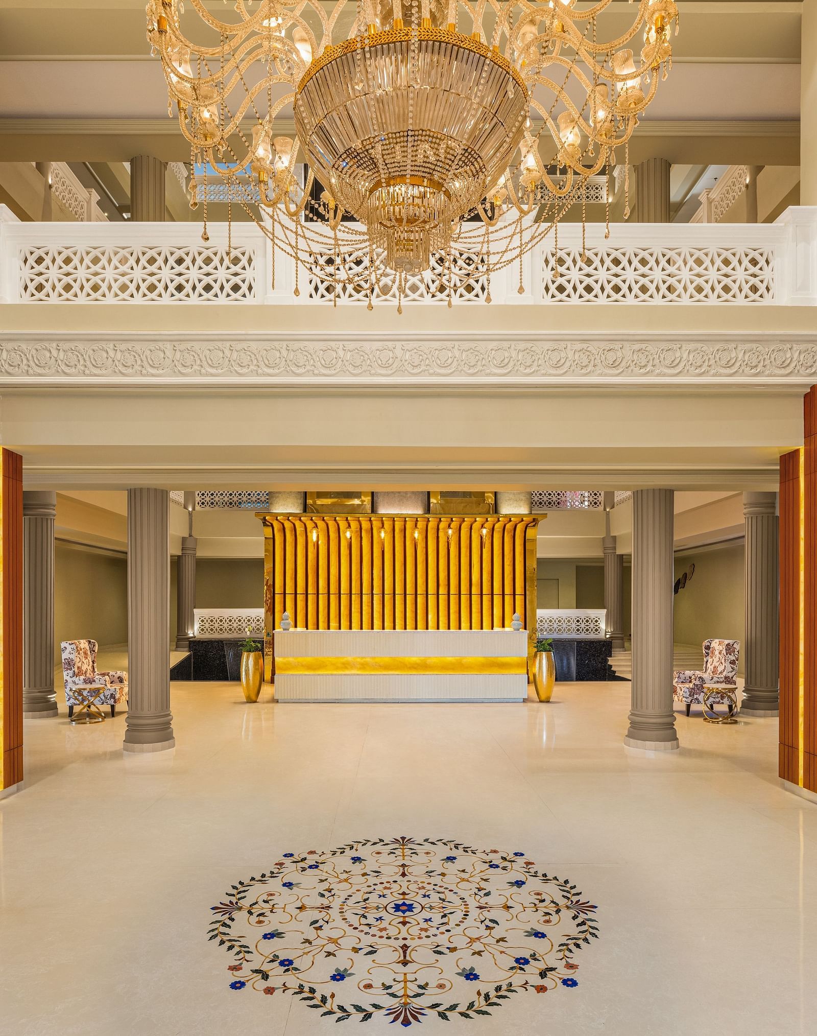 An overview of the Lobby - Essentia Luxury Resort & Spa, Udaipur