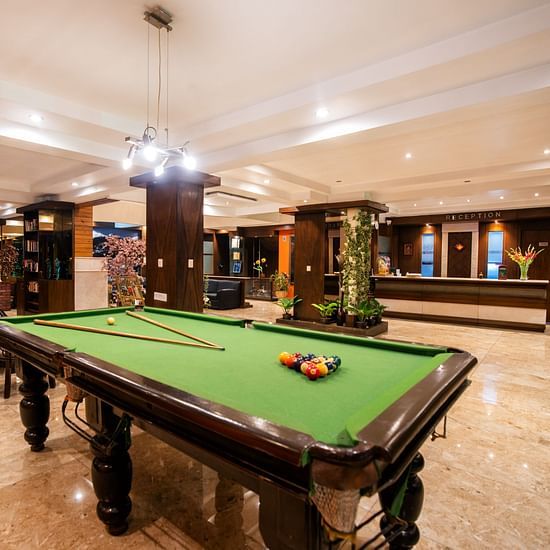 Viceroy Group of Hotels  LOBBY BILLAIARDS