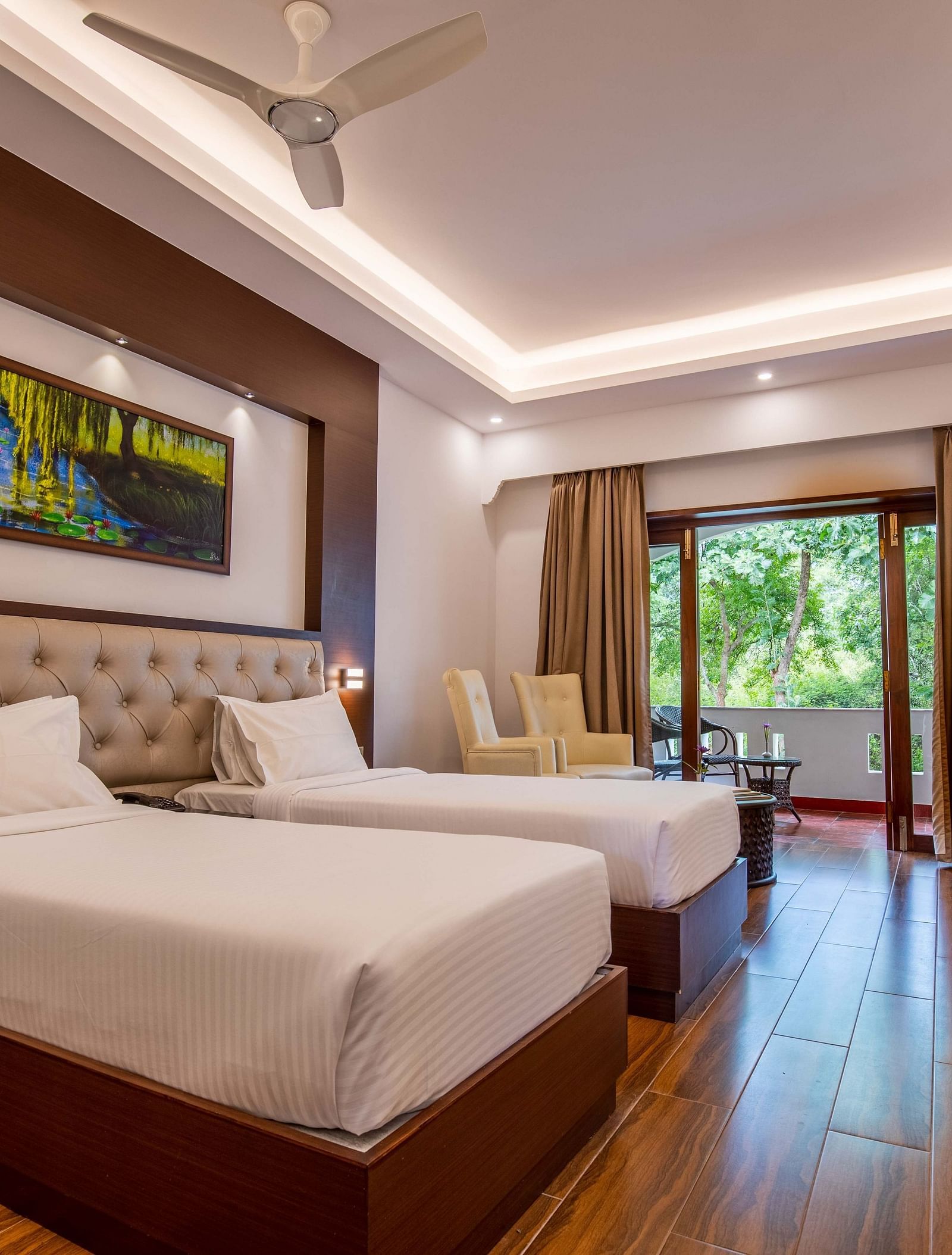 deluxe twin room