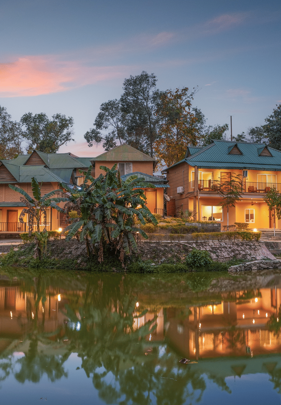 Facade view at at Summit Green Lake Tea Resort & Spa, Kaziranga2
