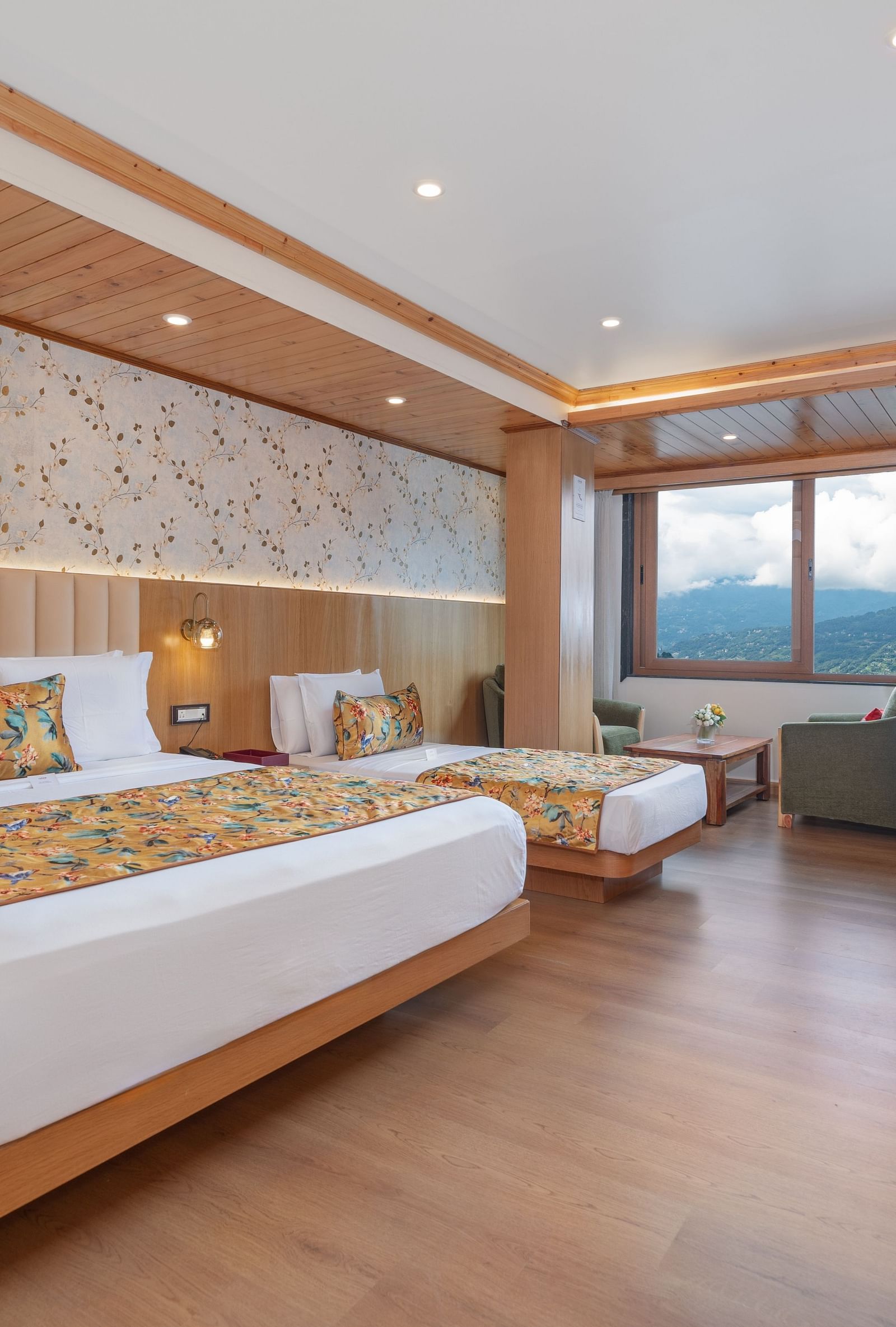 premium triple valley view room