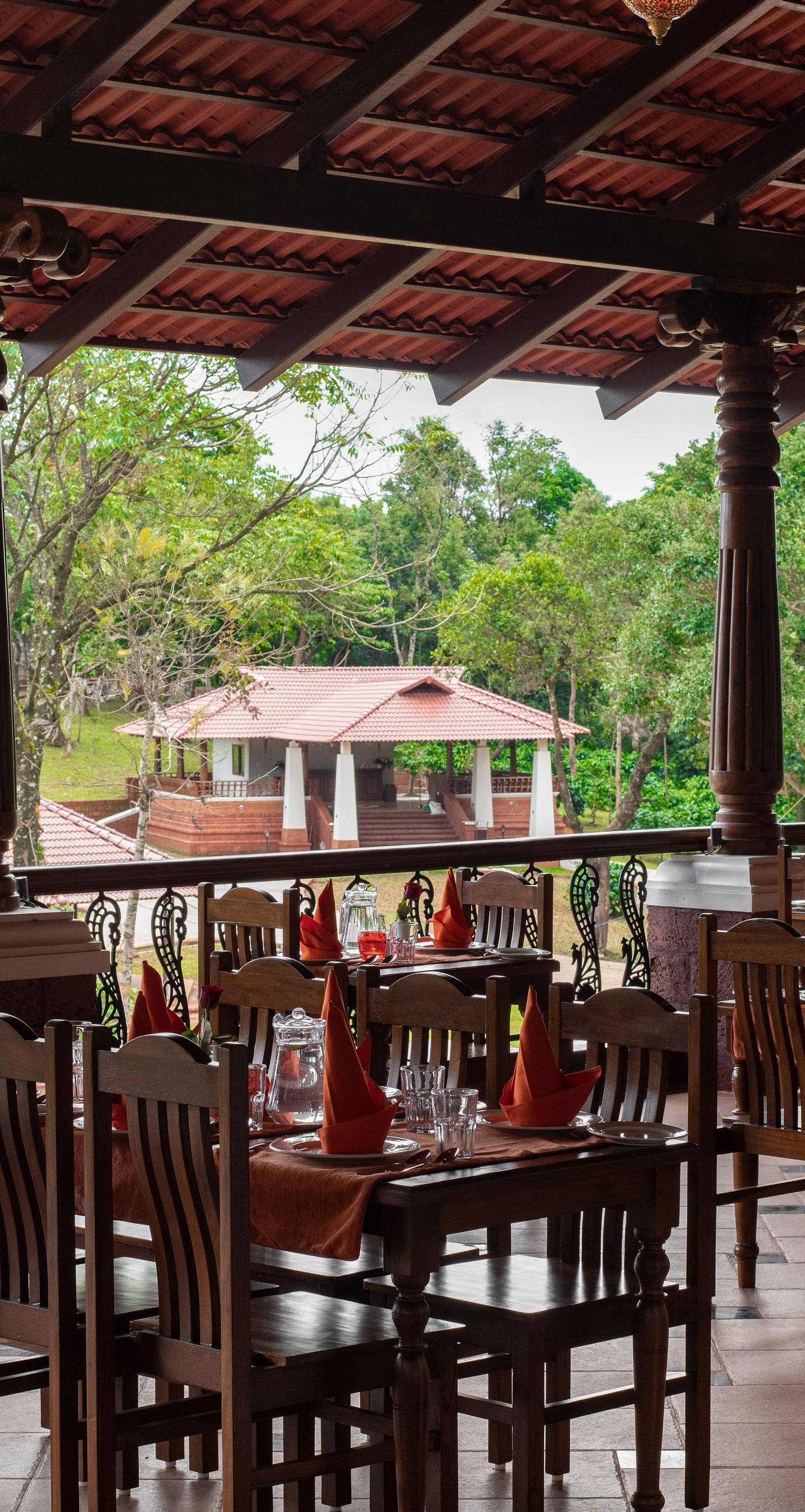 restaurant view - Tapovana, Sakleshpura