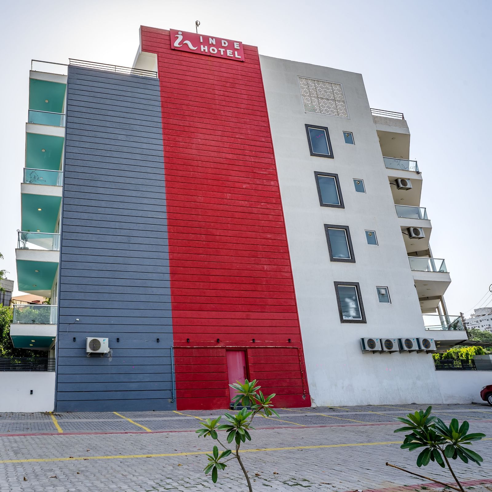 Facade of Inde Golf Course, Gurgaon