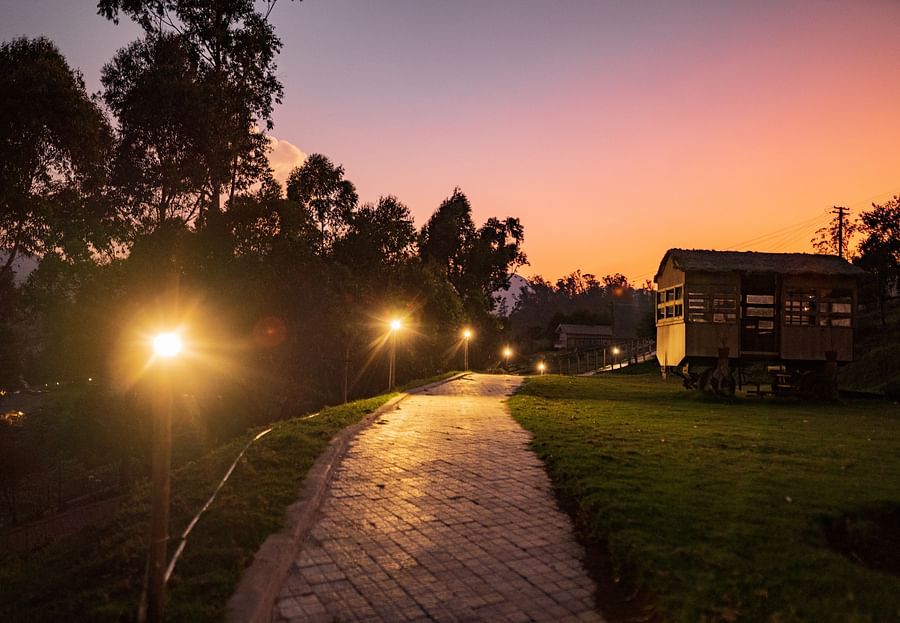 view of our resort in ooty