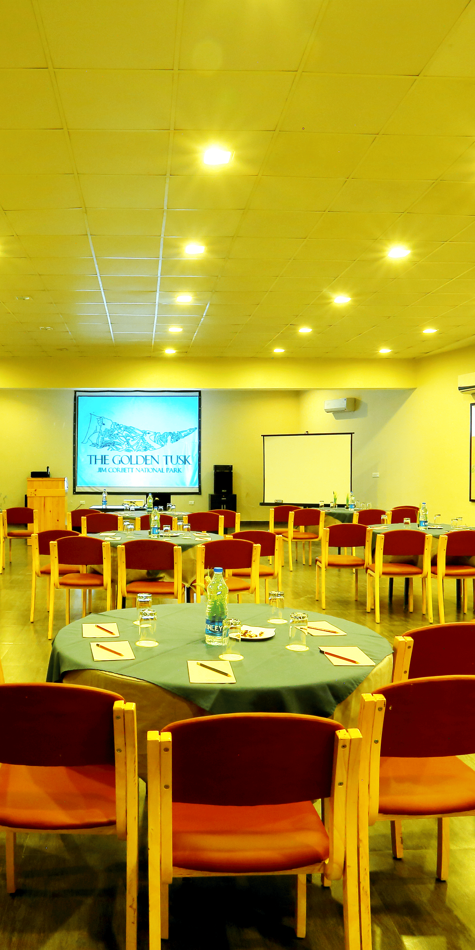 Conferences venue in jm corbett- The Golden Tusk