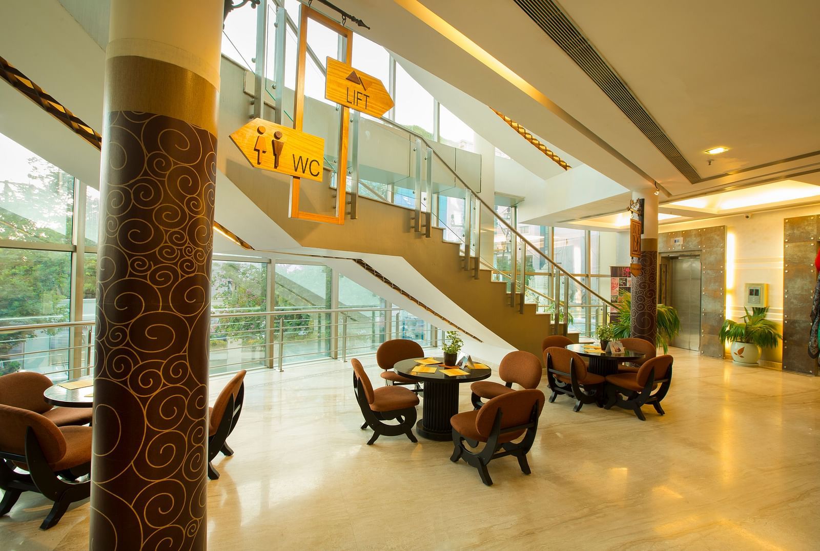 Atithi lobby area