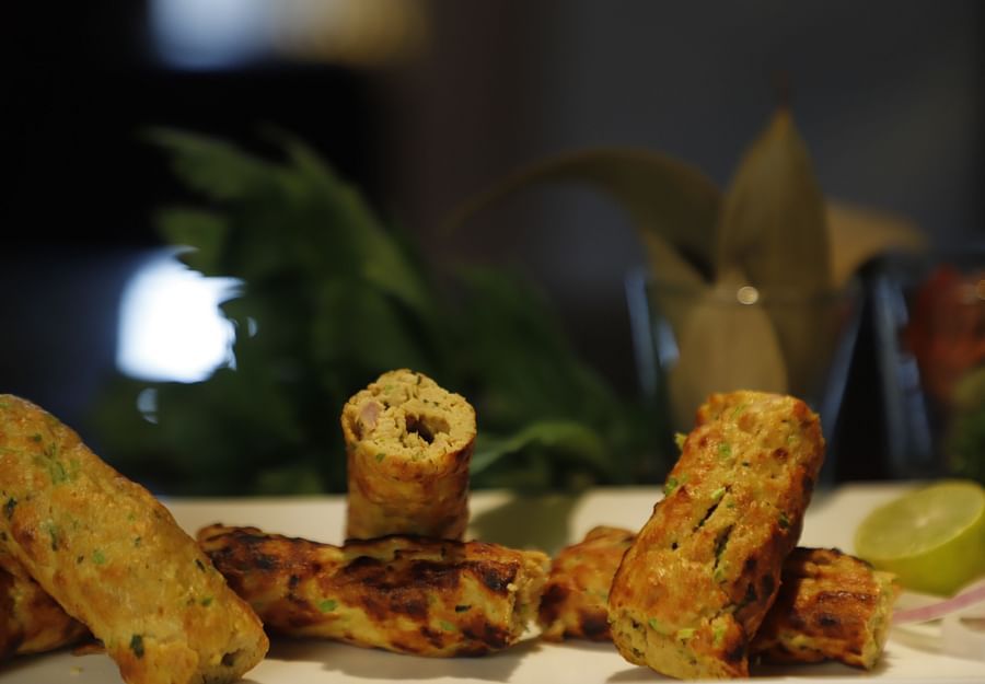 Udman By Ferns N Petals, Chattarpur - mutton kebabs at a restaurant