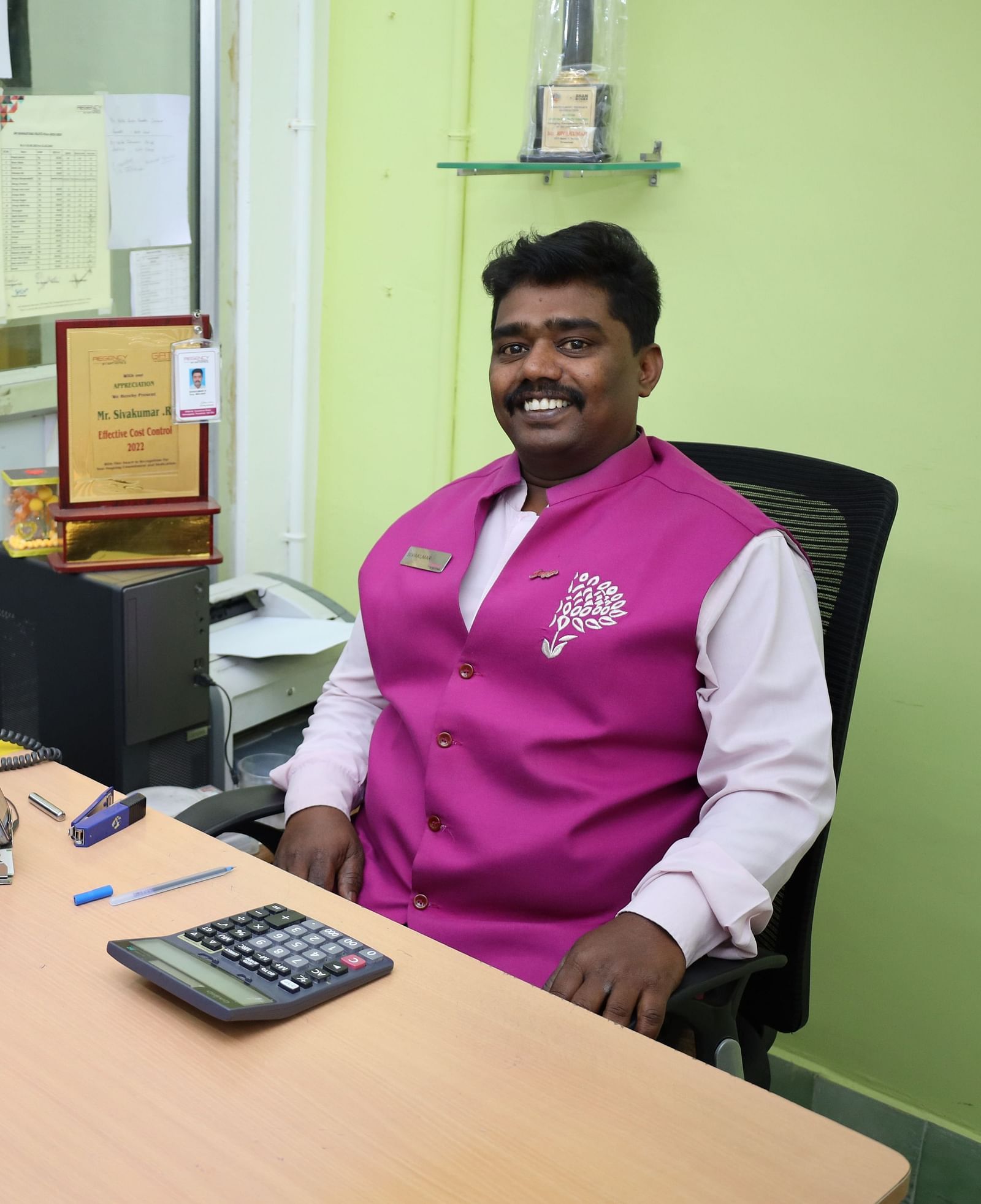 An image of Mr. Siva Kumar - Supervisor Stores