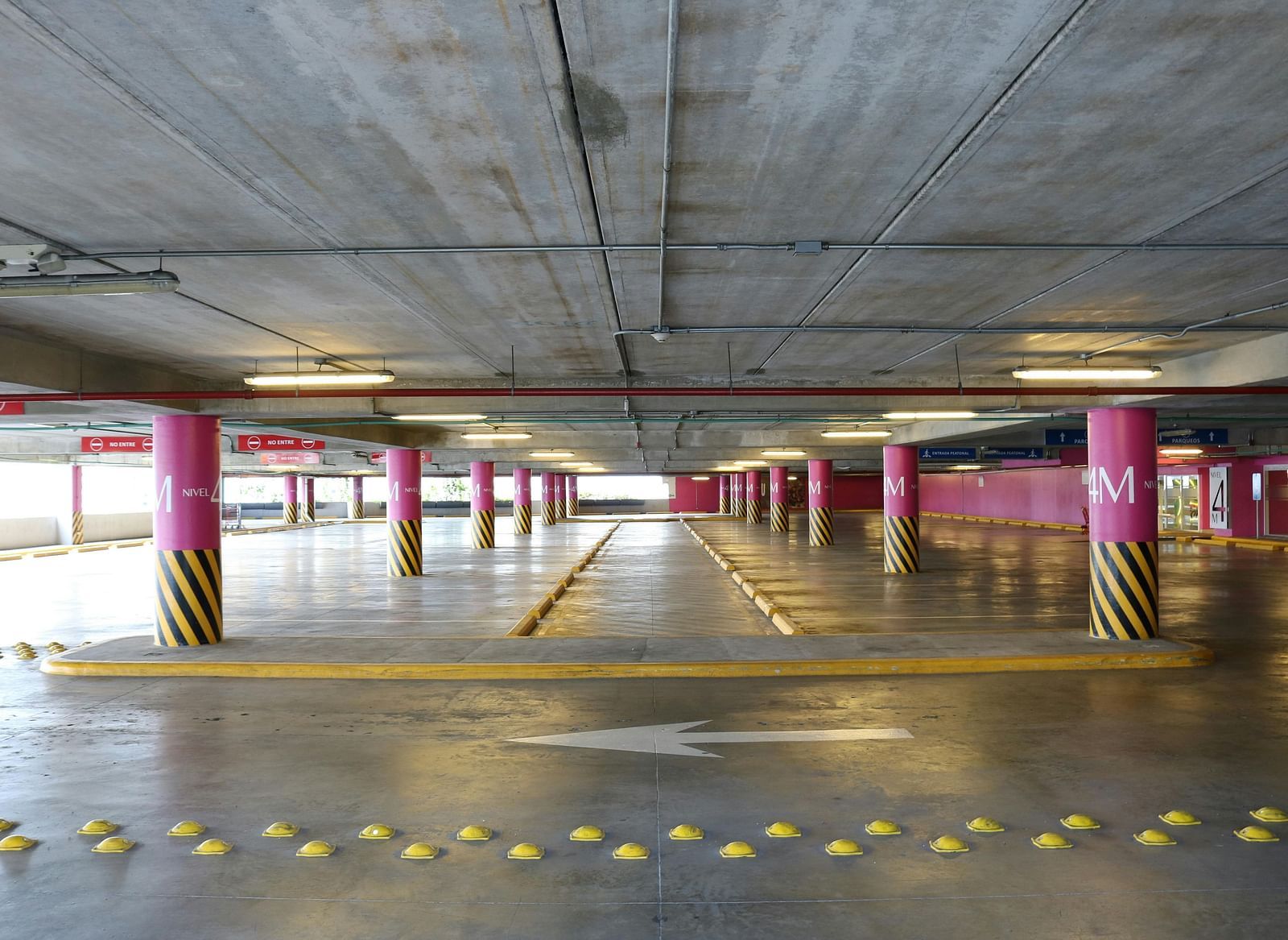 Image of an expansive empty parking lot.