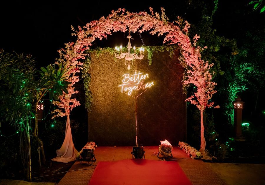 Sangeet @ Temple Lawns - 3- Destination Wedding Resorts in Jaipur