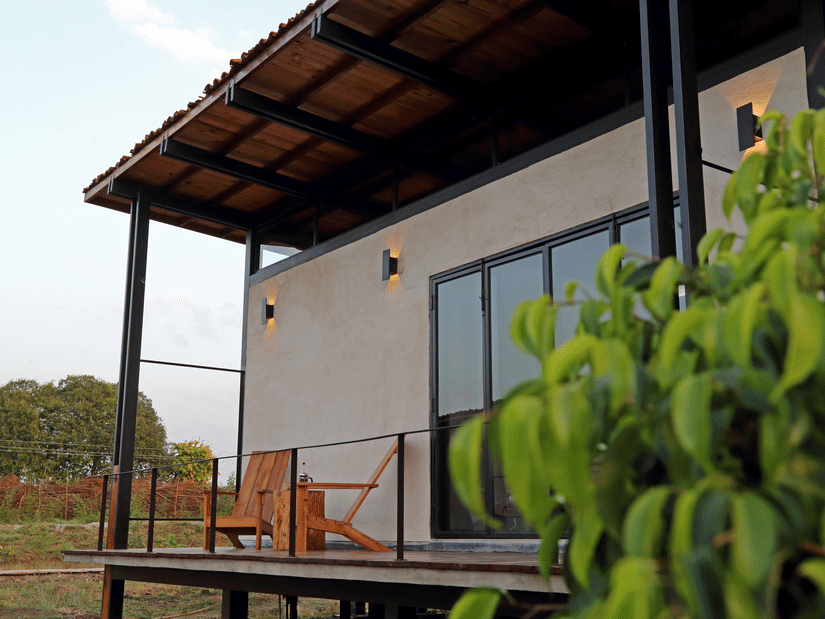 Deck,  Bori Safari Lodge, Betul, Resort near Bori Wildlife Sanctuary
