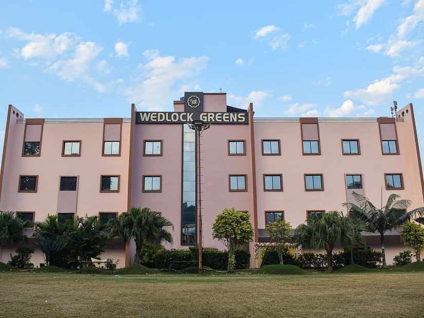 The front-view of Wedlock Greens pictured during the day - Wedlock Greens Hotel & Resorts