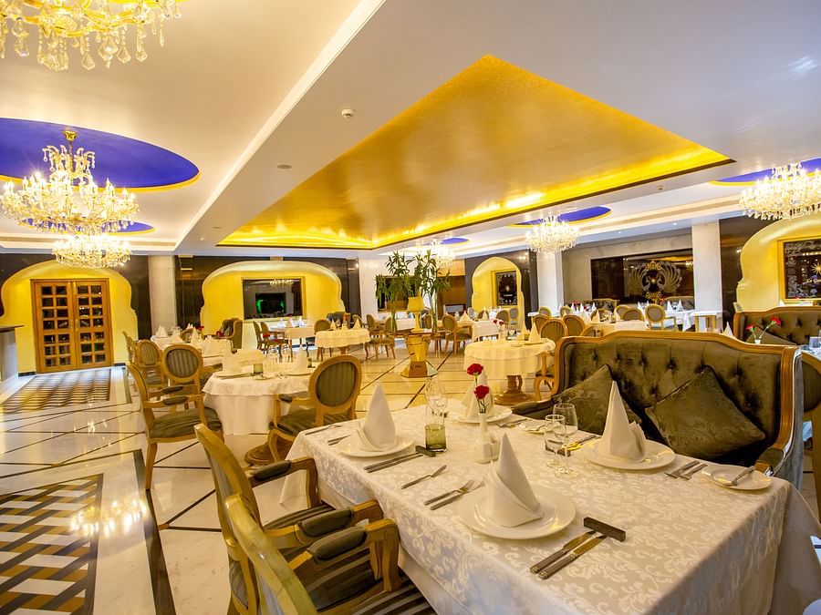 Buena Vista Luxury Garden Spa Resort - the indoor seats at the restaurant 